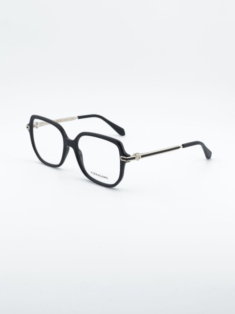 Salvatore Ferragamo SF3012 001 Eyeglasses Black 53mm Square Frame